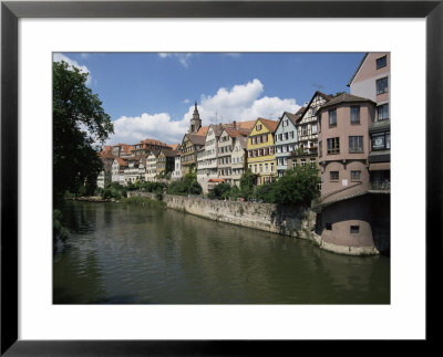 Old Town And River Neckar, Tubingen, Baden-Wurttemberg, Germany by Hans Peter Merten Pricing Limited Edition Print image
