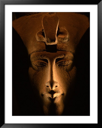 Akhenaten Statue, Pharaohs Of The Sun, Luxor Museum, Amarna, Egypt by Kenneth Garrett Pricing Limited Edition Print image
