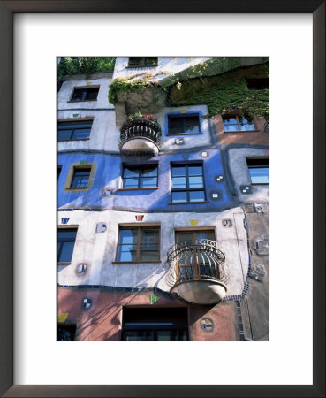 The Hundertwasser House, Vienna, Austria by Geoff Renner Pricing Limited Edition Print image