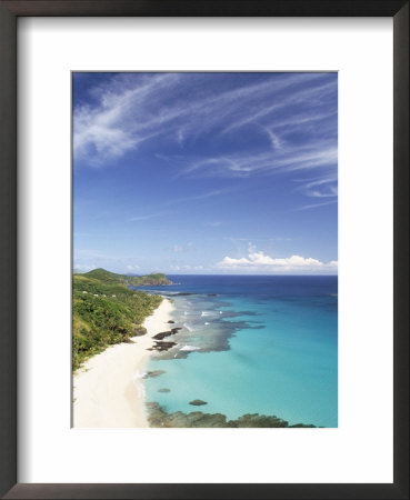 View Down West Coast, Yasawa Island, Fiji by Upperhall Pricing Limited Edition Print image