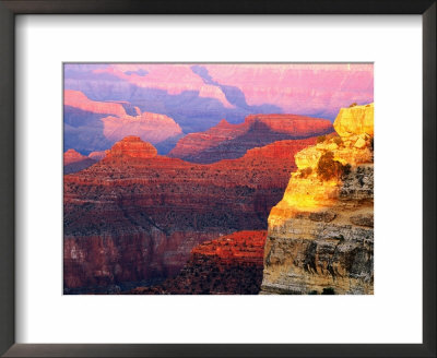 Grand Canyon From South Rim At Hopi Point, Grand Canyon National Park, Arizona by David Tomlinson Pricing Limited Edition Print image