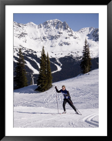 Cross Country Skiing In A Scenic Location by Taylor S. Kennedy Pricing Limited Edition Print image