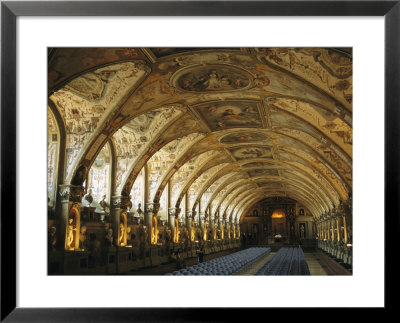A View Of The Antiquarium In The Residenz Palace In Munich by Taylor S. Kennedy Pricing Limited Edition Print image