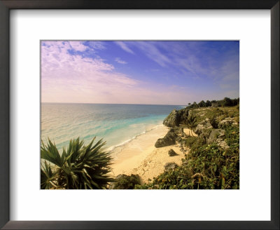 Caribbean Sea, Tulum, Yucatan, Mexico by Walter Bibikow Pricing Limited Edition Print image