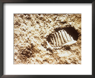 Astronaut's Foot Print On Moon Surface by Northrop Grumman Pricing Limited Edition Print image