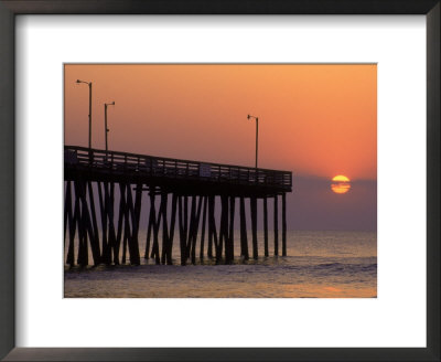 Fishing Pier, Virginia Beach, Va by Jeff Greenberg Pricing Limited Edition Print image