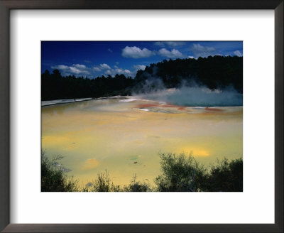 The Artist's Palette Thermal Pool, Waiotapu, Bay Of Plenty, New Zealand by Gareth Mccormack Pricing Limited Edition Print image