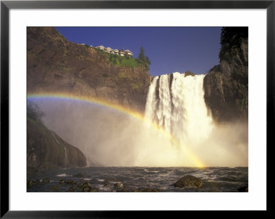 Spring Runoff At Snoqualmie Falls, Washington, Usa by Jamie & Judy Wild Pricing Limited Edition Print image