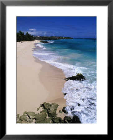 Beach At Sam Lords Castle, East Coast by Angelo Cavalli Pricing Limited Edition Print image