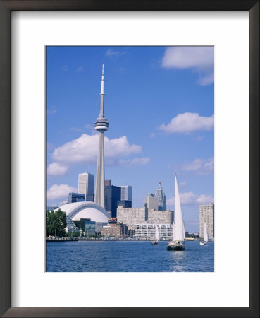 The C.N.Tower And The Toronto Skyline, Ontario, Canada by Roy Rainford Pricing Limited Edition Print image