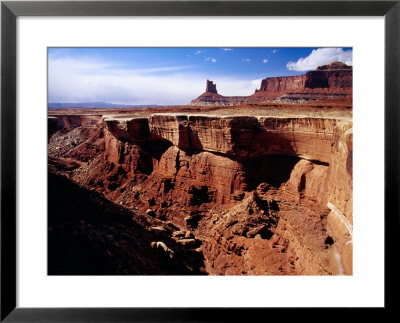 Soda Springs Basin And Candlestick Tower Seen From White Rim Road, Canyonlands National Park, Usa by Witold Skrypczak Pricing Limited Edition Print image