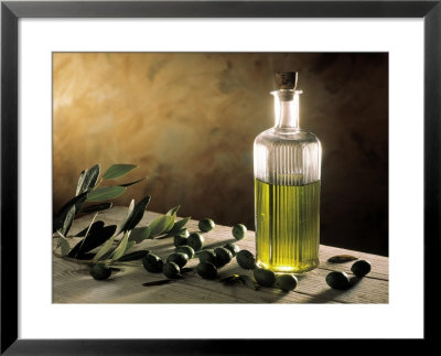 Olive Oil In Bottle, Olives by Michael Brauner Pricing Limited Edition Print image