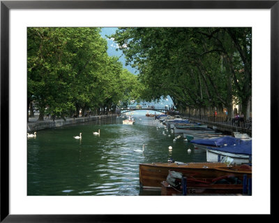 Quai Jules Philippe, Annecy, France by Maryann Hemphill Pricing Limited Edition Print image