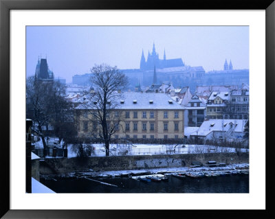 Mala Strana And Prague Castle From Charles Bridge, Prague, Czech Republic by Richard Nebesky Pricing Limited Edition Print image