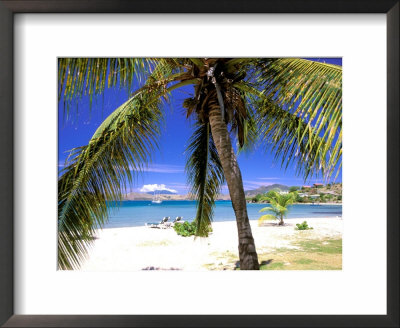 Qualie Beach, Nevis, Caribbean by Nik Wheeler Pricing Limited Edition Print image