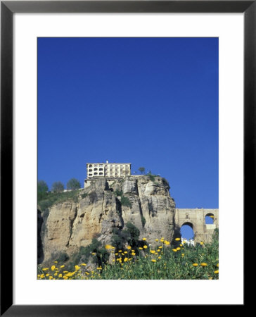 Parador And Punte Nuevo, Ronda, Spain by John & Lisa Merrill Pricing Limited Edition Print image