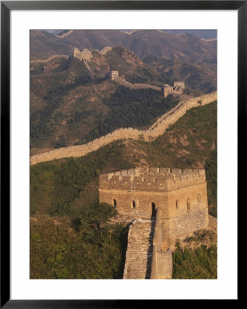 Great Wall At Sunset, Jinshanling, China by Keren Su Pricing Limited Edition Print image