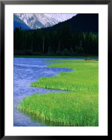 Vermillion Lakes, Banff National Park, Alberta, Canada by Lawrence Worcester Pricing Limited Edition Print image