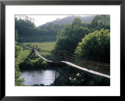Foot Bridge In Kentucky by Wallace Garrison Pricing Limited Edition Print image