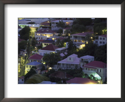 Berg Hill Houses, Charlotte Amalie, St. Thomas by Walter Bibikow Pricing Limited Edition Print image