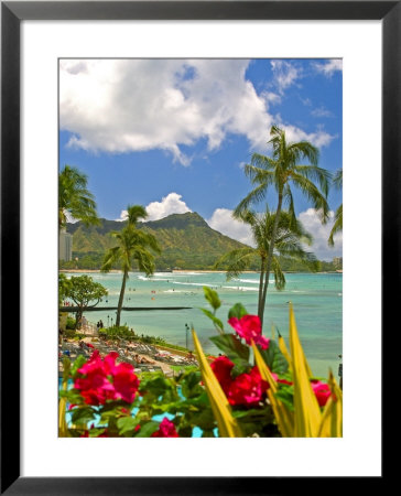 Diamond Head Crater, Waikiki Beach, Hi by Tomas Del Amo Pricing Limited Edition Print image