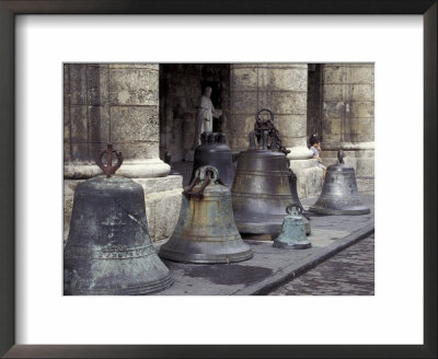 Historic Bells In Plaza De Las Armas, Havana, Cuba by Maresa Pryor Pricing Limited Edition Print image