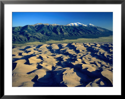 Overhead Of Sand Dunes Monument, Great Sand Dunes National Monument, Usa by Jim Wark Pricing Limited Edition Print image