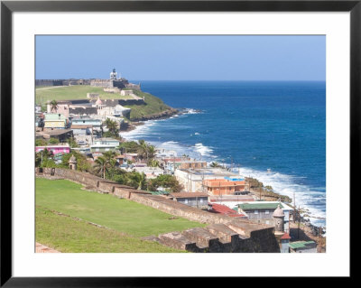 View Towards El Morro From Fort San Cristobal In San Juan, Puerto Rico by Jerry & Marcy Monkman Pricing Limited Edition Print image