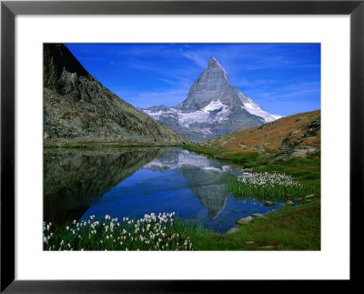 Matterhorn And The Riffelsee, Valais, Switzerland by Gareth Mccormack Pricing Limited Edition Print image