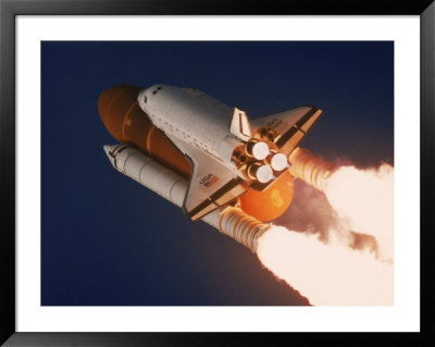 Shuttle Discovery Taking Off by Edward Slater Pricing Limited Edition Print image