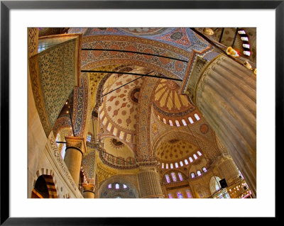 Interior Of The Blue Mosque, Istanbul, Turkey by Joe Restuccia Iii Pricing Limited Edition Print image
