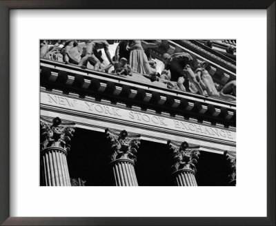 New York Stock Exchange, Wall Street Area, New York, New York State, Usa by Robert Harding Pricing Limited Edition Print image