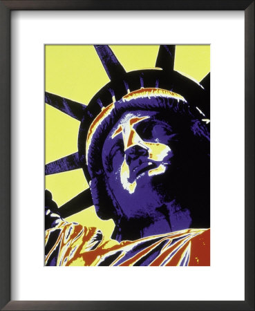 Abstract Of Statue Of Liberty, Nyc by Whitney & Irma Sevin Pricing Limited Edition Print image