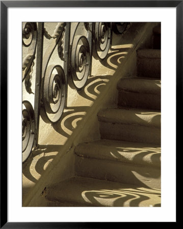 Wrought Iron Shadows, Charleston, South Carolina, Usa by Julie Eggers Pricing Limited Edition Print image