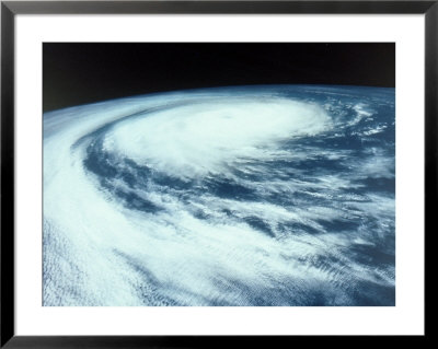 Hurricane Viewed From Outer Space by David Bases Pricing Limited Edition Print image