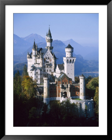 Neuschwanstein Castle, Fussen Bavaria, South Germany by Nigel Francis Pricing Limited Edition Print image
