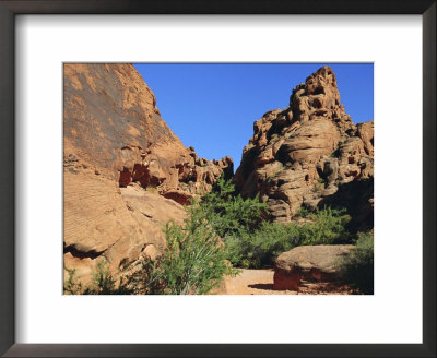 Petroglyphs Drawn In Sandstone By Anasazi Indians Around 500 Ad, Valley Of Fire State Park, Nevada by Fraser Hall Pricing Limited Edition Print image