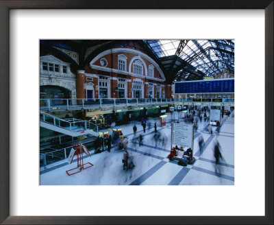 Inside The Bustling Liverpool Station - London, England by Doug Mckinlay Pricing Limited Edition Print image
