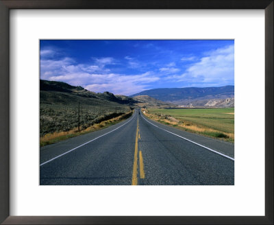 Trans-Canada Highway, South Of Small Town Cache Creek, British Columbia, Canada by Barnett Ross Pricing Limited Edition Print image