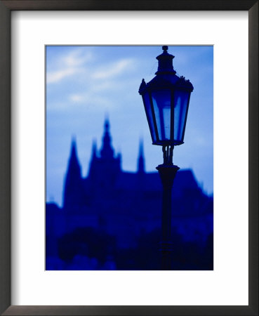 Prague Castle From Charles Bridge, Cent Bohemia by Walter Bibikow Pricing Limited Edition Print image