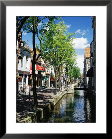 Canal, Delft, Holland (Netherlands), Europe by James Emmerson Pricing Limited Edition Print image