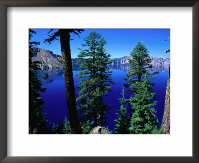 Phantom Ship In Crater Lake National Park, Crater Lake National Park, Oregon, Usa by Carol Polich Pricing Limited Edition Print image