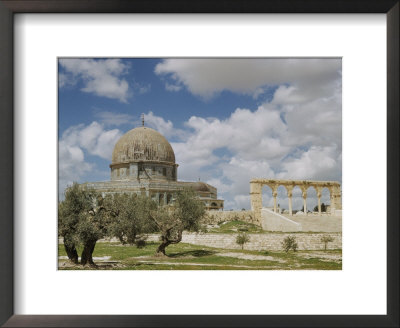 The Dome Of The Rock, Completed In A.D. 691 For The Glorification Of Islam by Maynard Owen Williams Pricing Limited Edition Print image