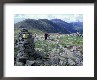 Backpacking On Gulfside Trail, Appalachian Trail, Mt. Washington, New Hampshire, Usa by Jerry & Marcy Monkman Pricing Limited Edition Print image