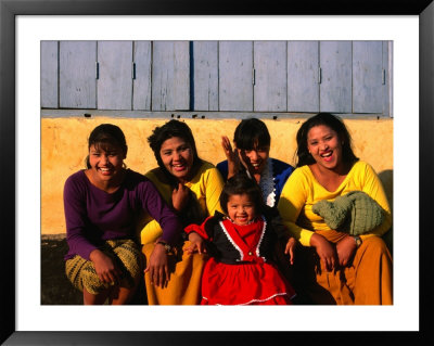 Family Group, Pyin U Lwin, Shan State, Myanmar (Burma) by Bernard Napthine Pricing Limited Edition Print image
