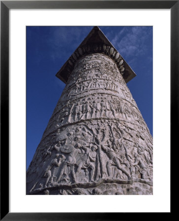 Trajans Column Was Dedicated To Trajan In 113 A.D. In Memory Of His Conquest Of The Dacians by O. Louis Mazzatenta Pricing Limited Edition Print image