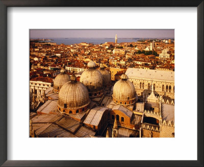 Dusk Over Domes Of City, Venice, Italy by Jon Davison Pricing Limited Edition Print image
