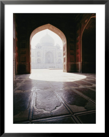 A View Of The Taj Mahal From A Nearby Mosque by Jason Edwards Pricing Limited Edition Print image