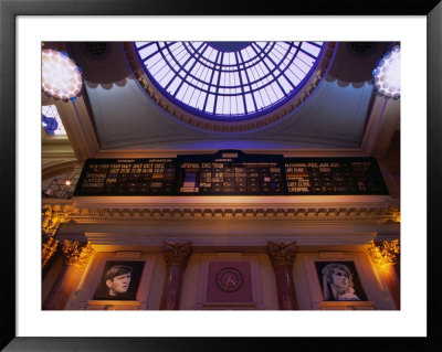 Interior Of Manchester Royal Exchange Building, Manchester, England by Mark Daffey Pricing Limited Edition Print image