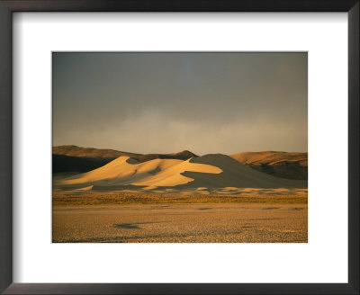 Twilight View Of Large Sand Dune In Austin, Nevada by Kate Thompson Pricing Limited Edition Print image